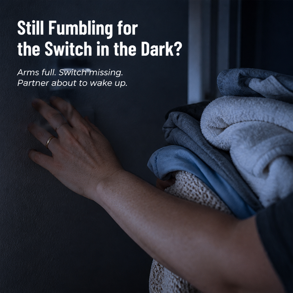 LumaSense™ — Illuminate Any Dark Closet, Hallway or Staircase Without Wiring