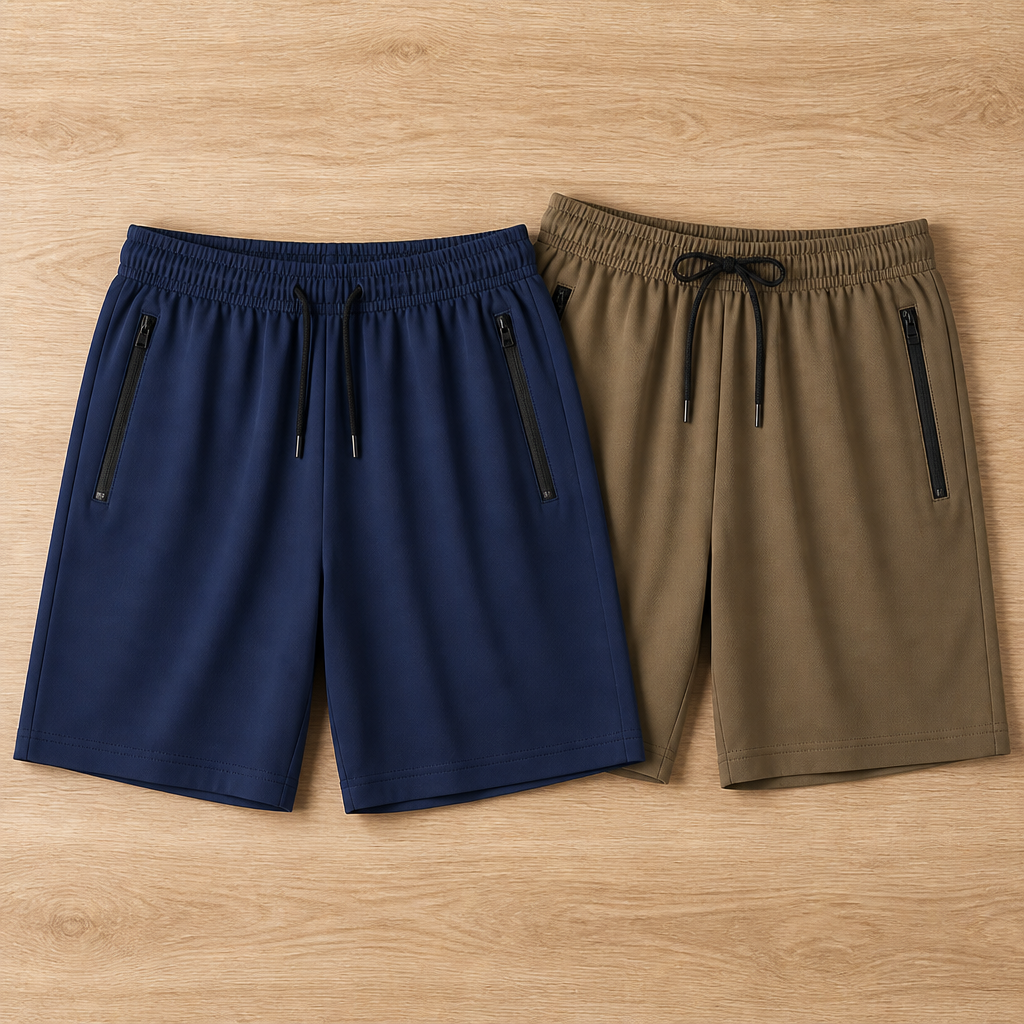 BreezeLite™ Shorts — Stay Cool, Dry, and Confident All Day Long