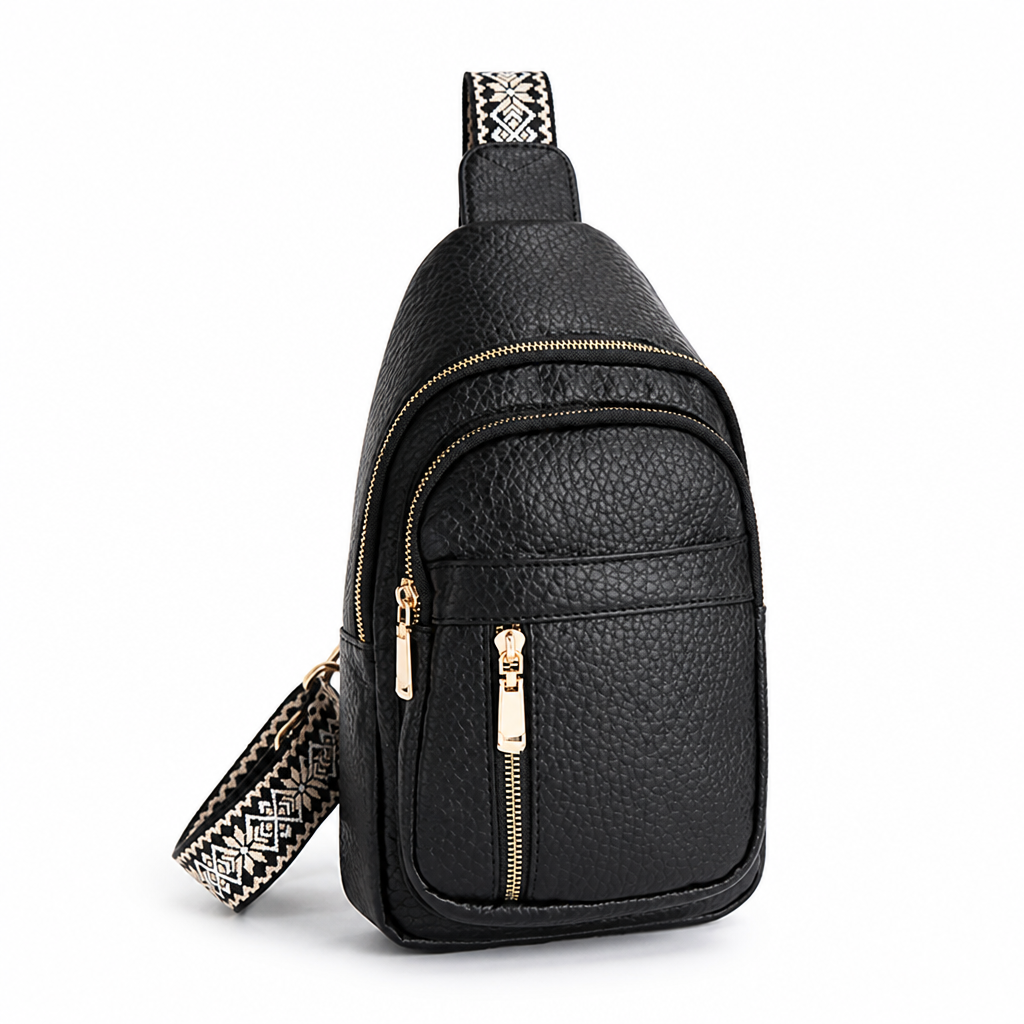 Anti-Slash RFID-Blocking Water-Repellent Crossbody Bag