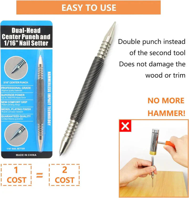 Grain Dispenser with Spring Mechanism – Includes 2 Interchangeable Tips