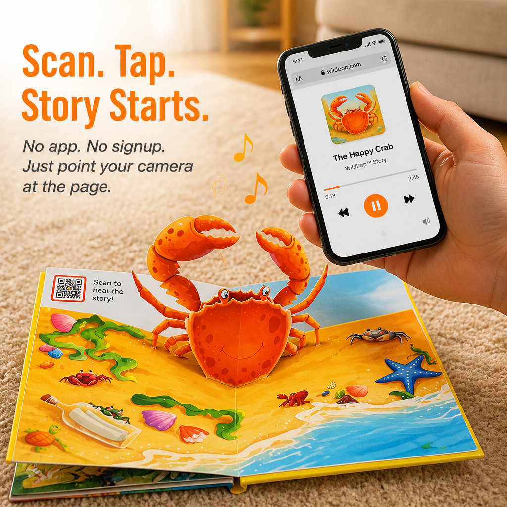 WildPop™ — Swap Tablet Time for 3D Animal Stories Kids Can’t Resist