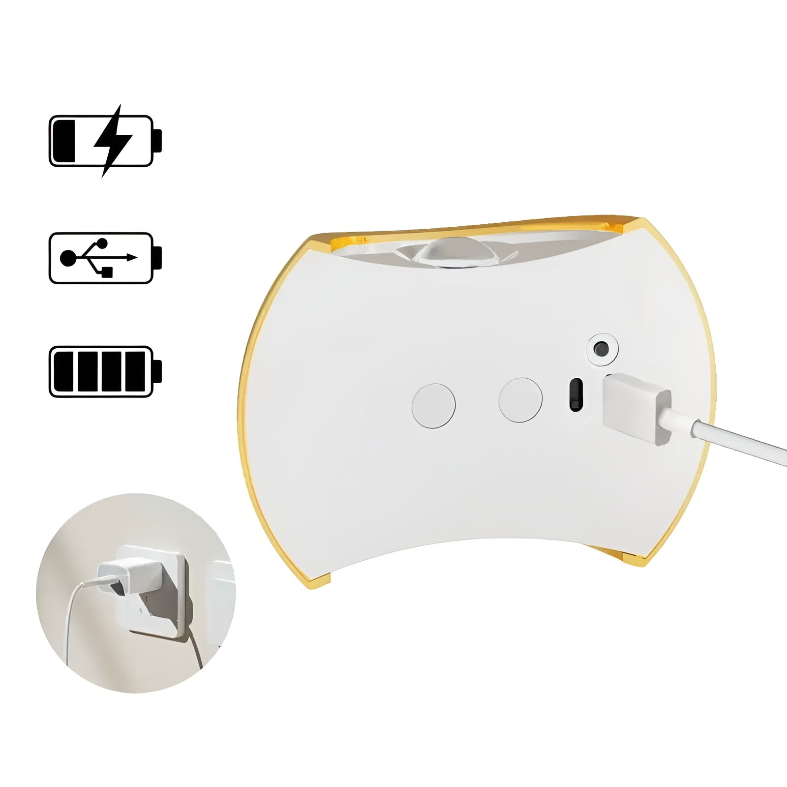 Wall Lamp with Motion Detector – Rechargeable, Magnetic & Wireless