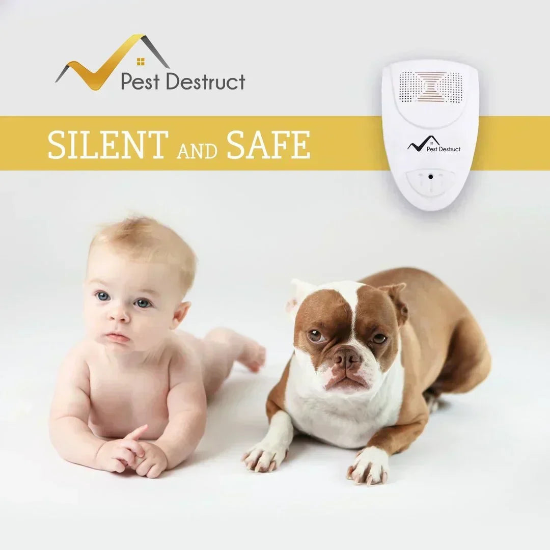 Plug-In Ultrasonic Pest Repeller for Safe Bed Bug Control