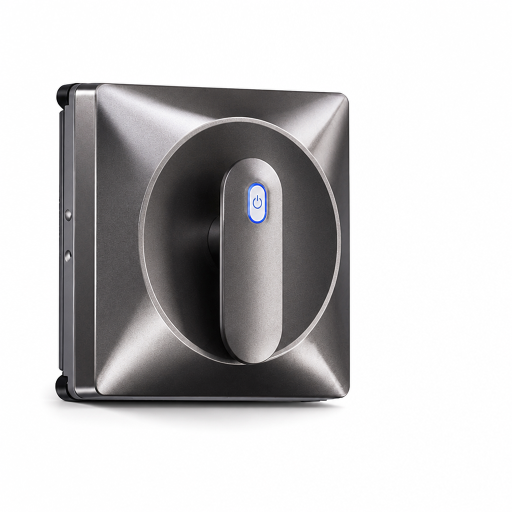 Strong Suction Integrated Spray Robotic Window Cleaner