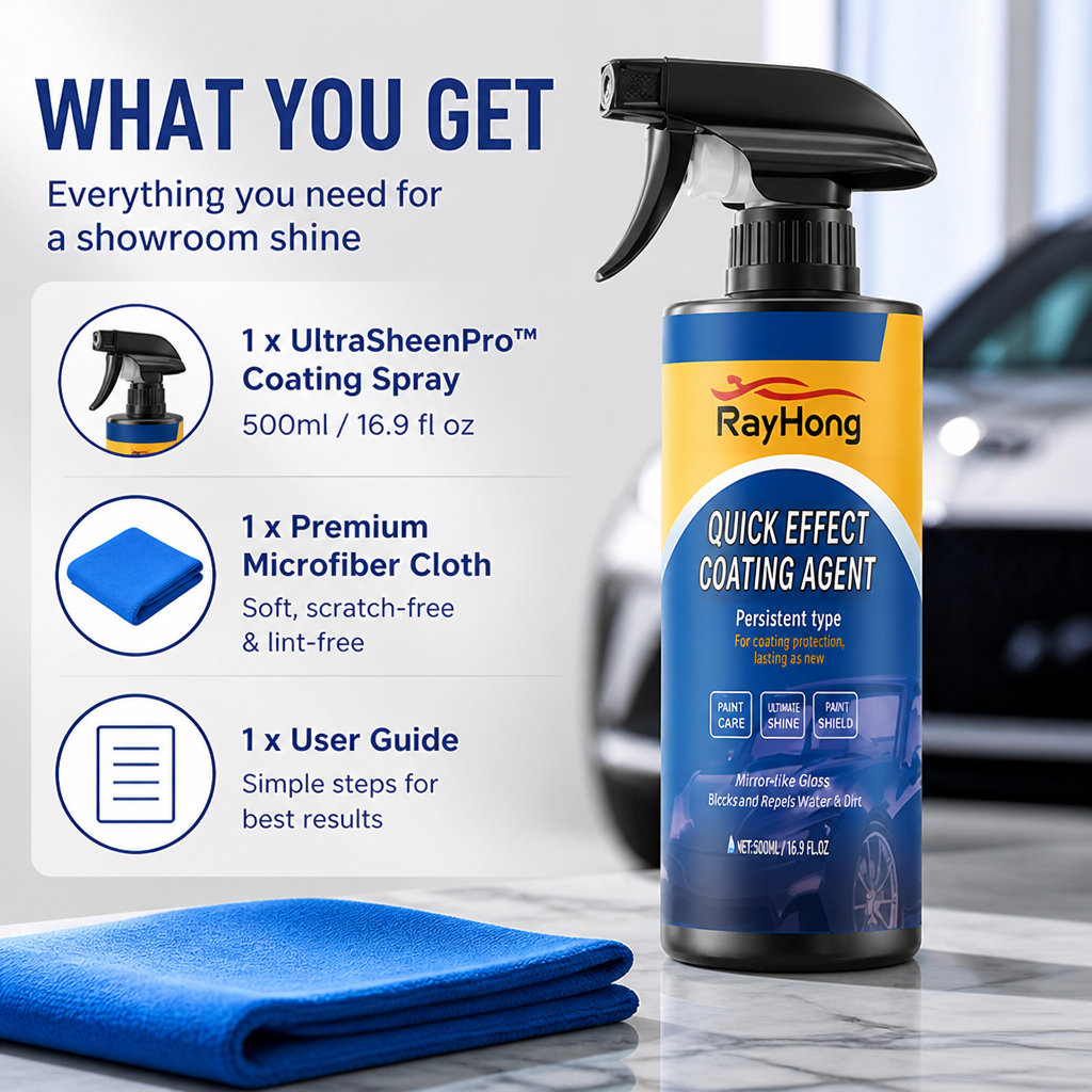 UltraSheenPro™ — Bead Off Water, Block Fading & Keep a Showroom Shine for Months