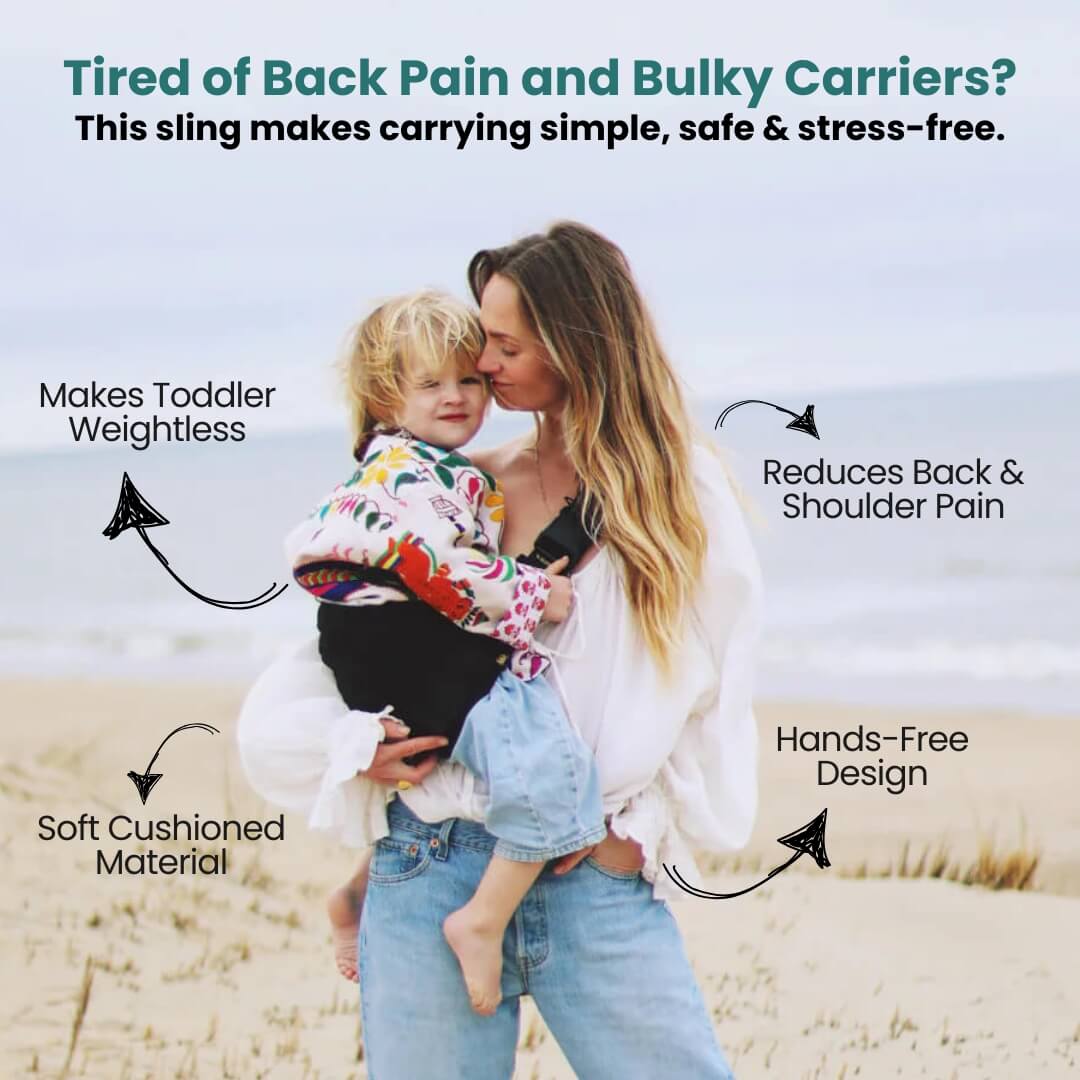 ZenCarry™ Toddler Carrier — Effortless Comfort That Keeps You and Your Little Explorer Moving Light and Free