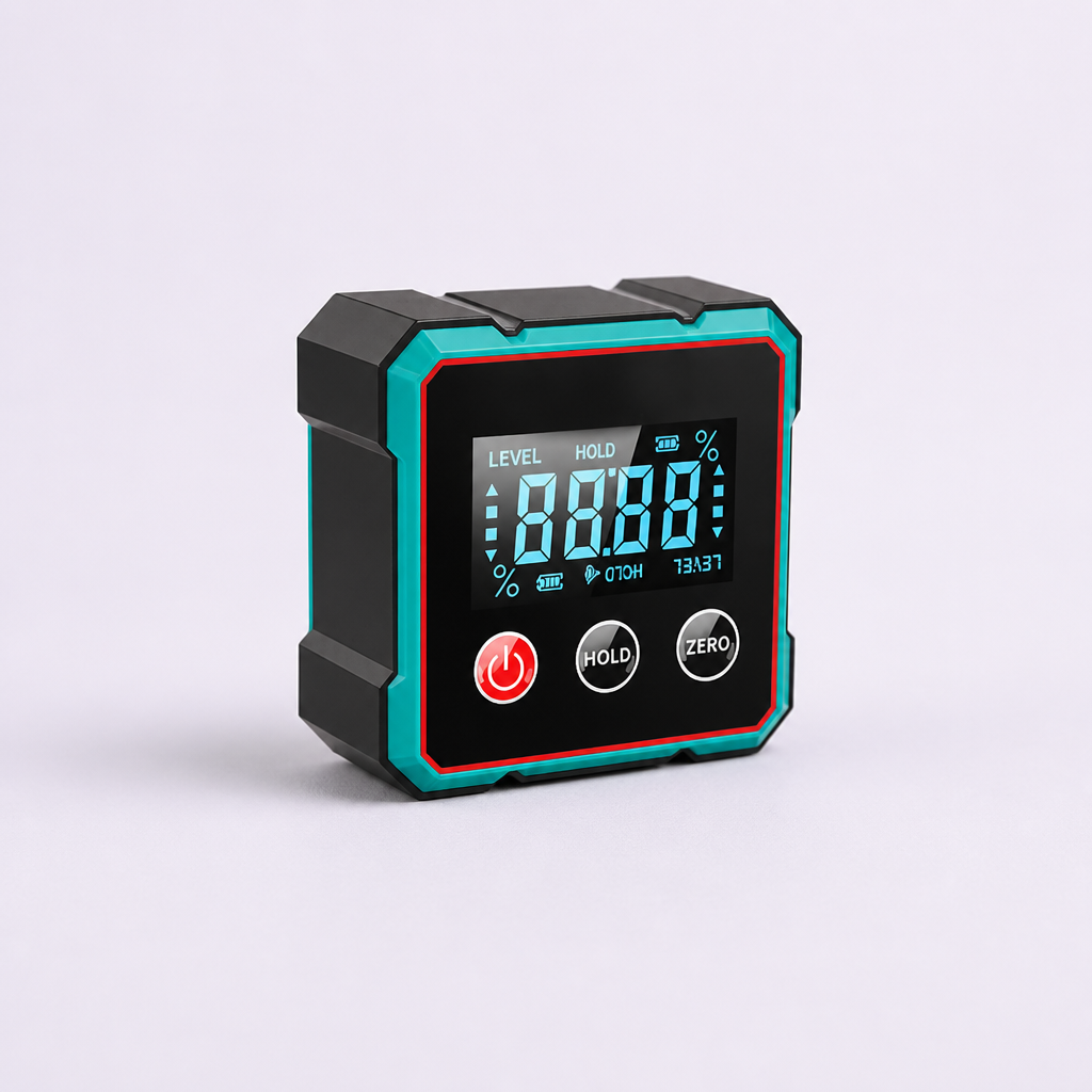 VeroTilt™ Magnetic Digital Angle Meter — Lock In Perfect Angles Instantly and Work Confidently