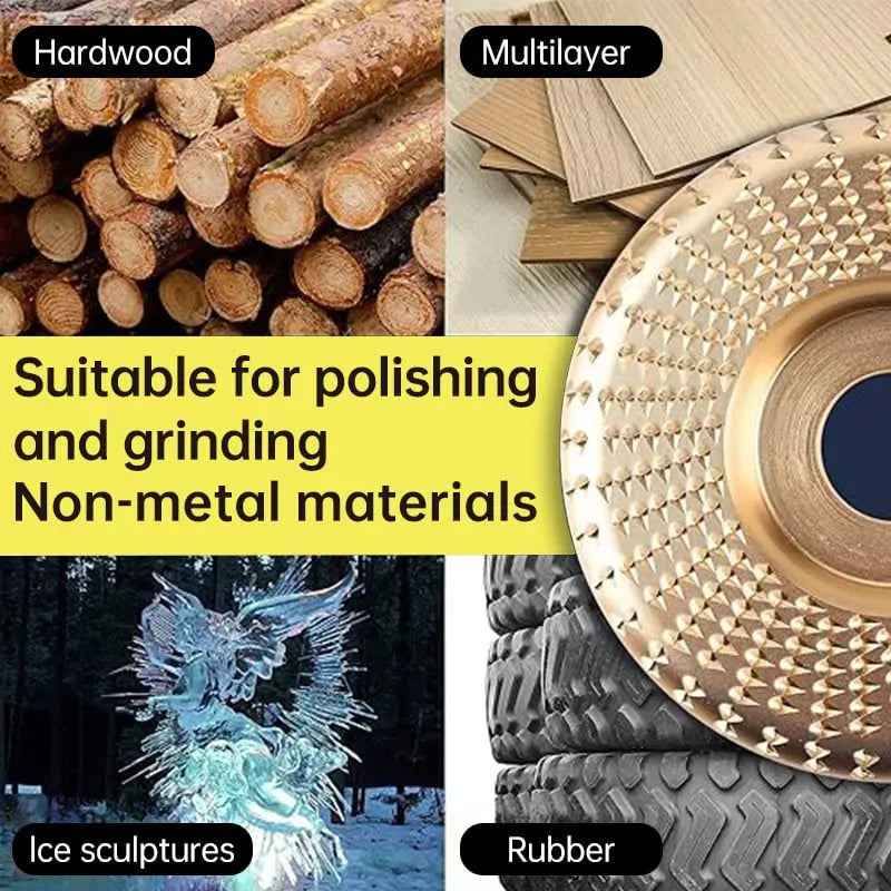 TimberEdge™ 3-Piece Wood Carving Disc Set — Unleash Flawless Precision and Effortless Control in Every Cut