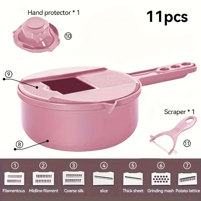 12-in-1 Multifunctional Vegetable Slicer and Chopper