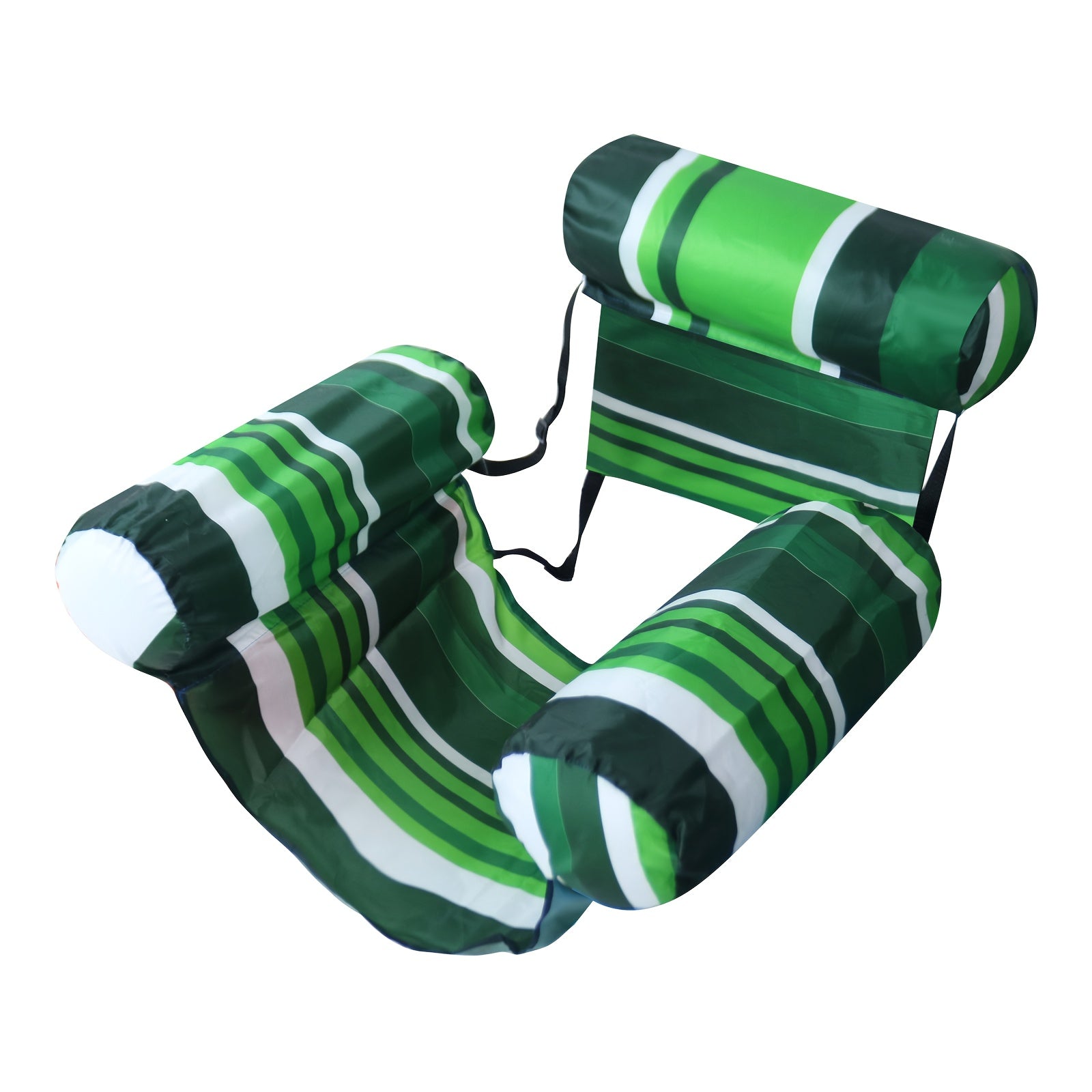 Tropical Leaf Pattern Inflatable Water Hammock