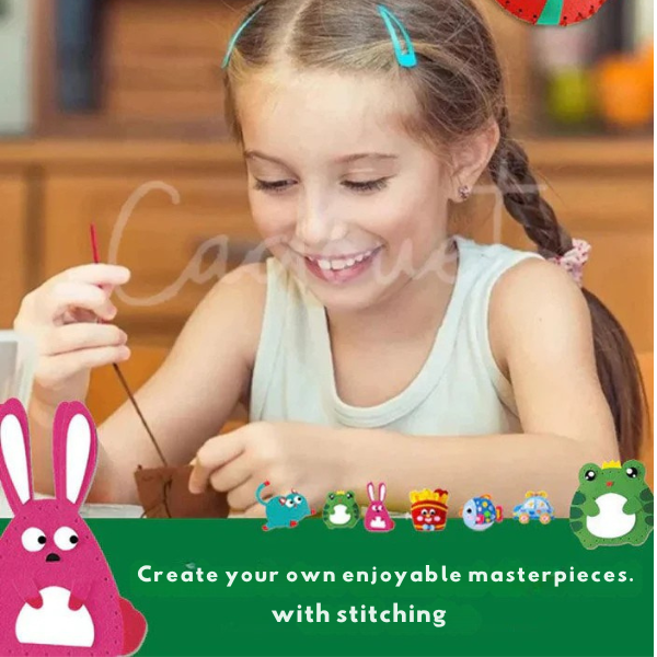 Mini-Tailor™ — Watch Their Confidence Bloom with Every Colorful Stitch