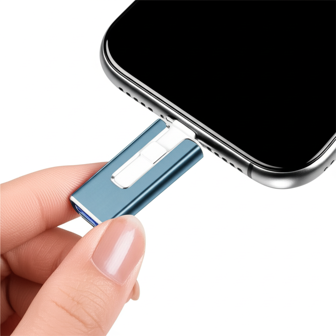 USB Drive | Expanded Storage | Multi-Port Data Transfer | SnapStick