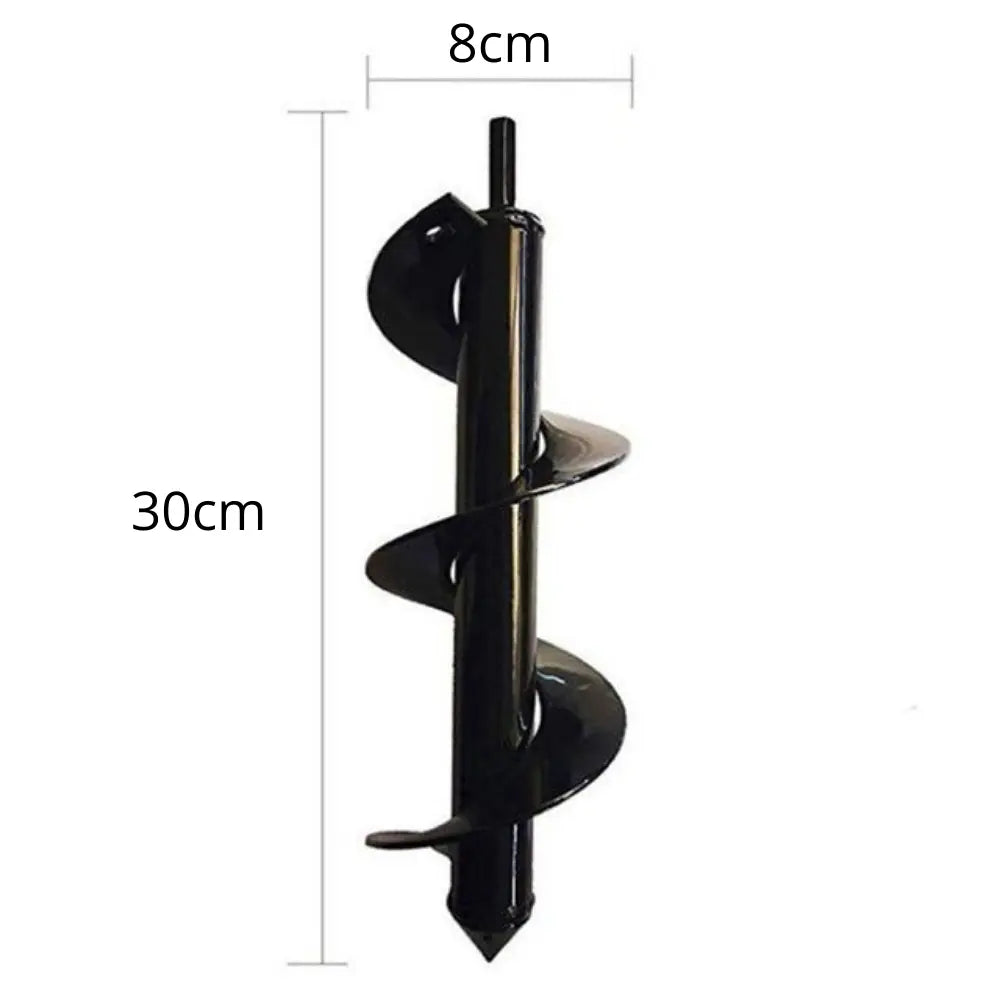 Garden Earth Drill Bit | Spiral Auger | Fits Cordless Drills and Screwdrivers | GardenDrill