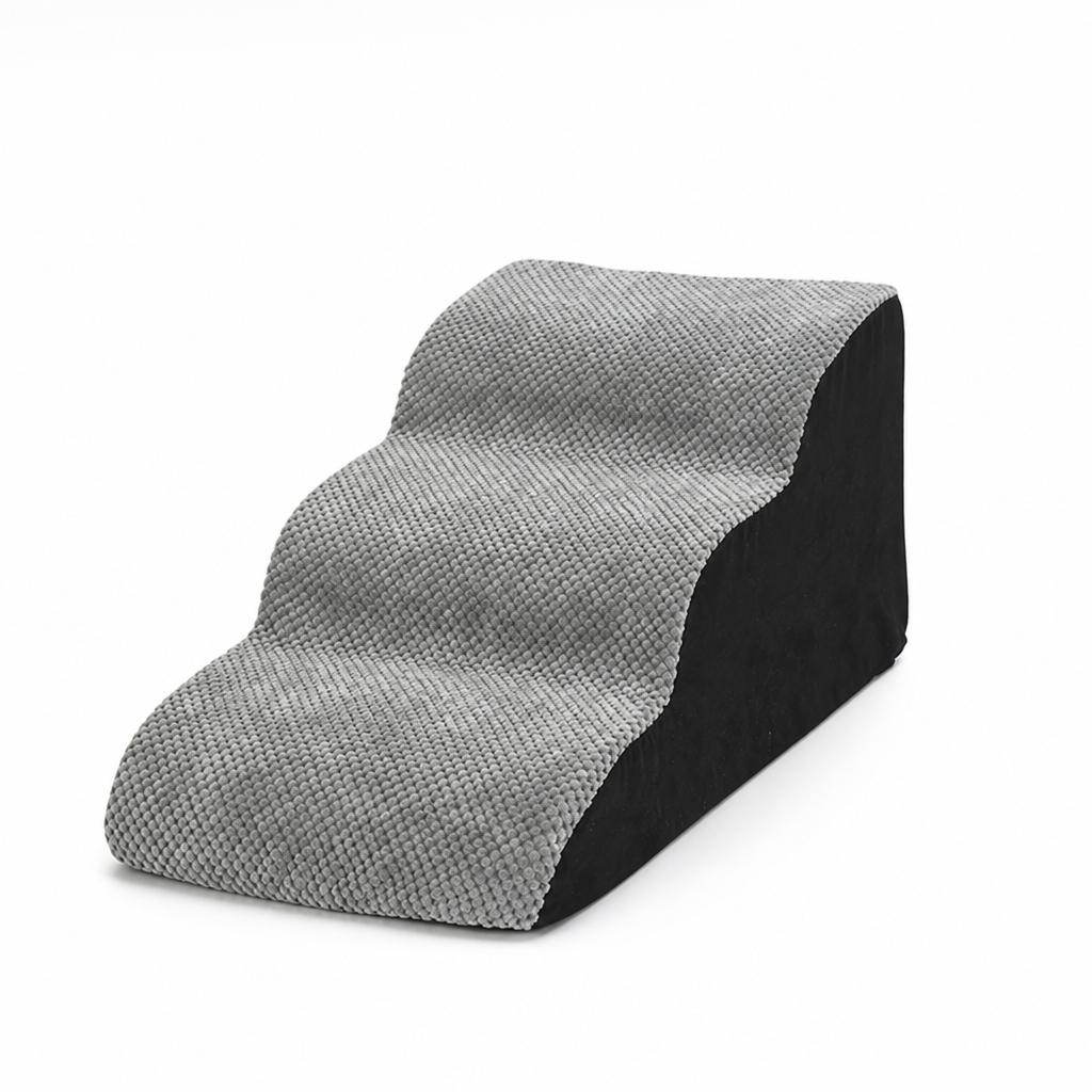 Orthopedic Non-Slip High-Density Foam Pet Stairs (Removable Washable Cover)