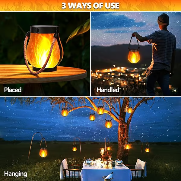 EmberLux™ — Ignite Cozy Nights with Safe, Stunning Solar Flame Glow