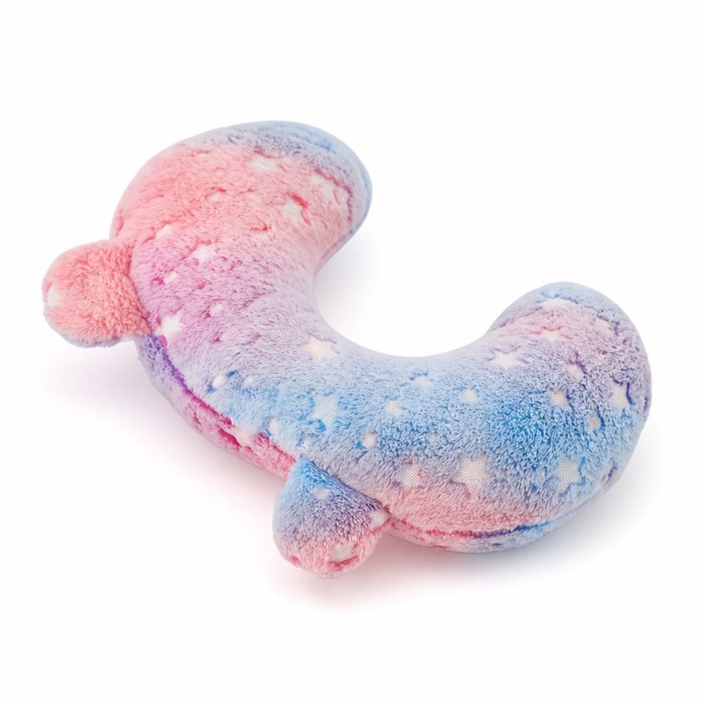Ergonomic Glow-In-The-Dark U-Shaped Pet Neck Pillow