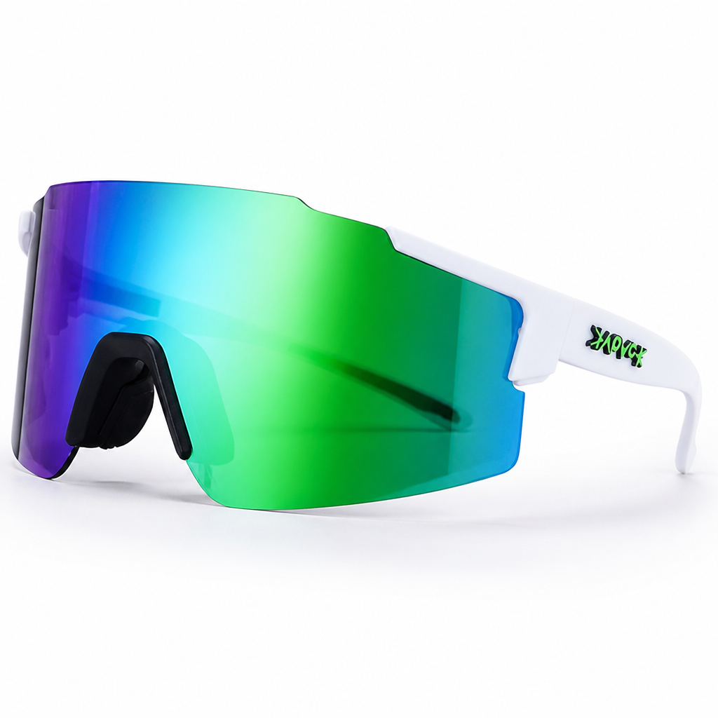UV-Protective Aerodynamic Cycling Sunglasses (Adjustable Fit)