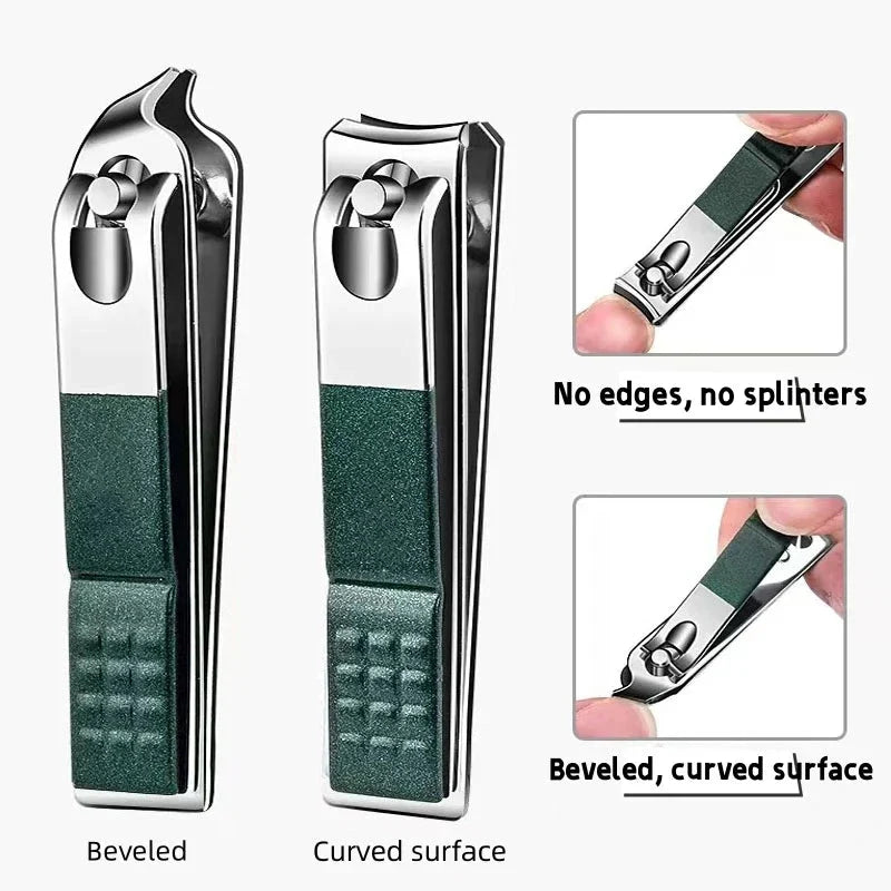 Nail Clipper Kit in Stainless Steel with Nail File