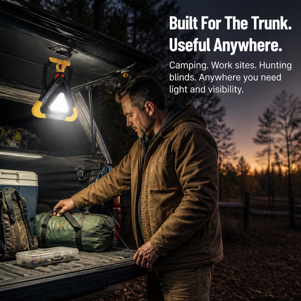 BlazeGuard™ — Bright, Flood Ready & Conquer Every Roadside Crisis