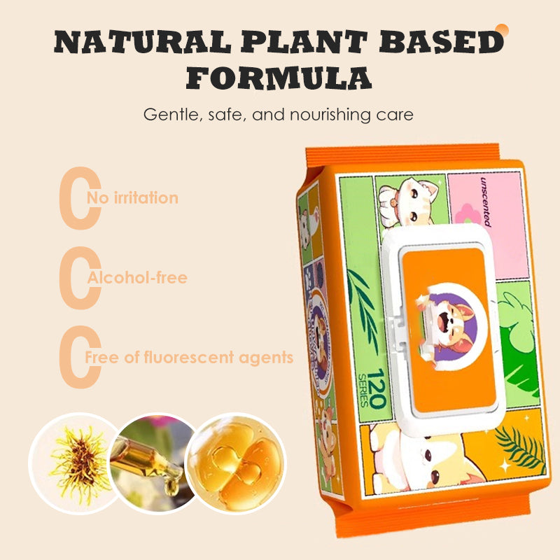 Waterless Antibacterial Gloves for Animal Care