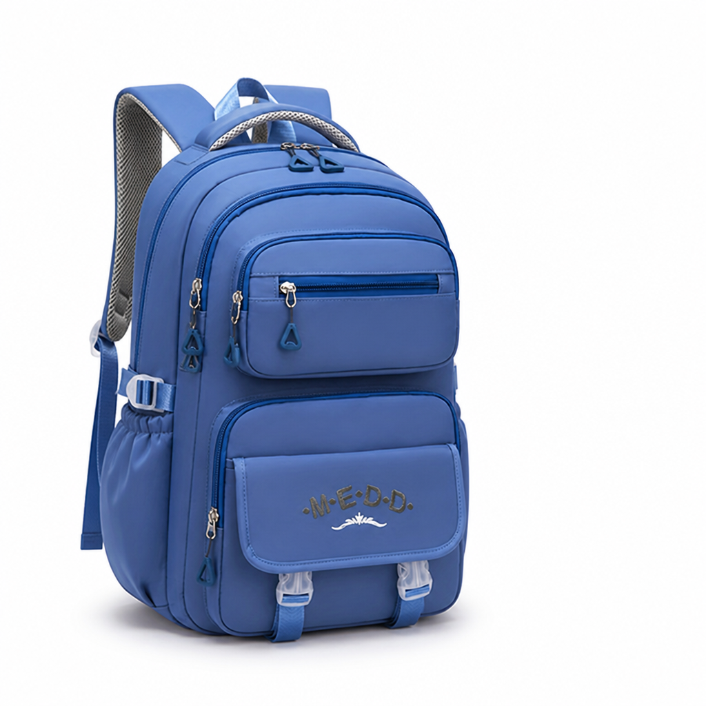 Large Capacity Laptop Backpack (Trolley Sleeve)