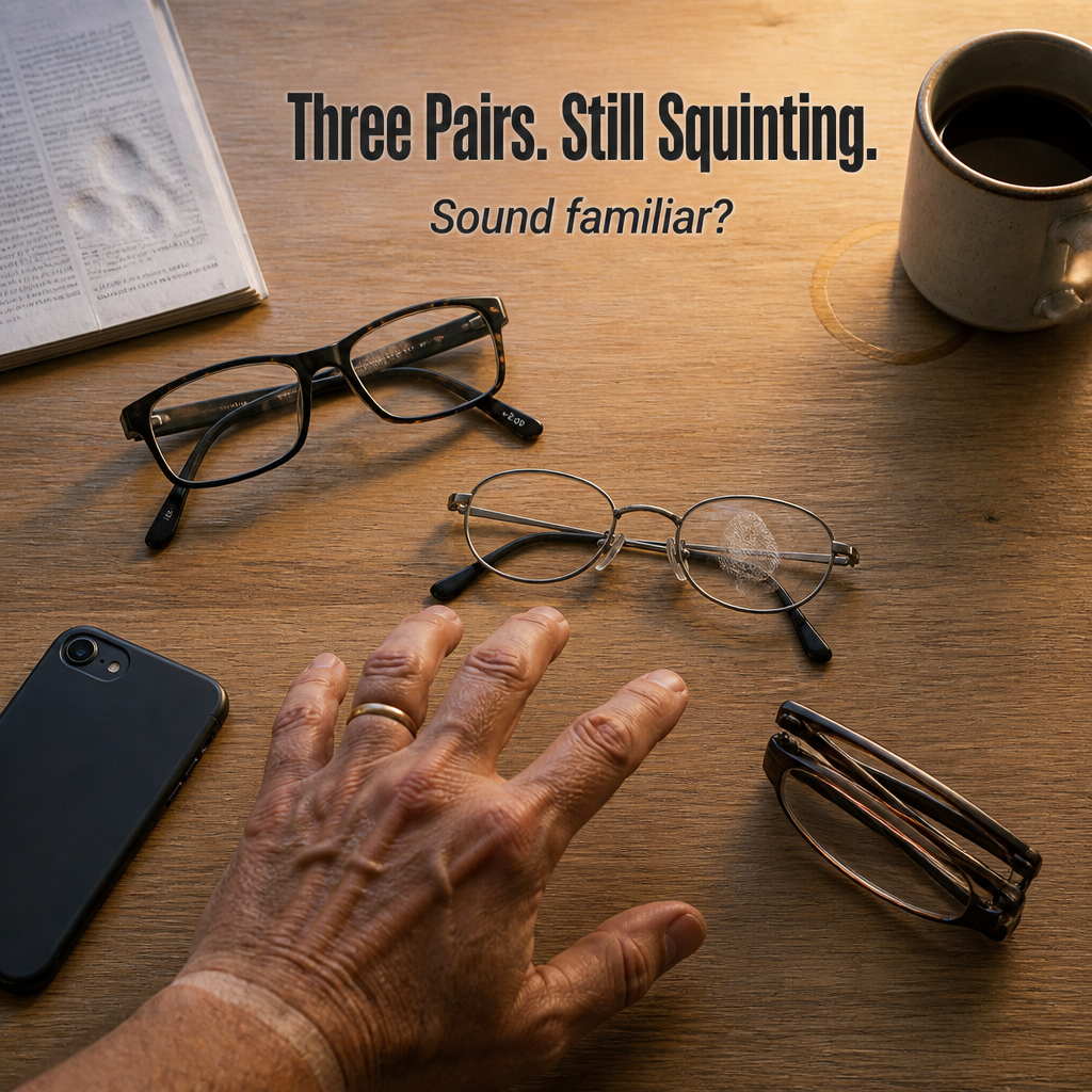 BluCera™ — See, Drive & Scroll Clearly With Just One Lightweight Pair