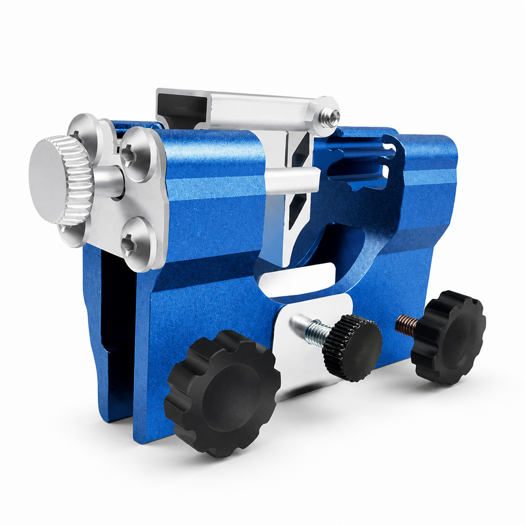Precise 30° Hand-Crank Chainsaw Sharpener