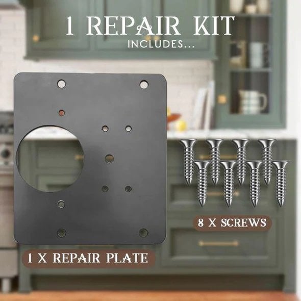 Kitchen Cabinet Hinge Plate Kit