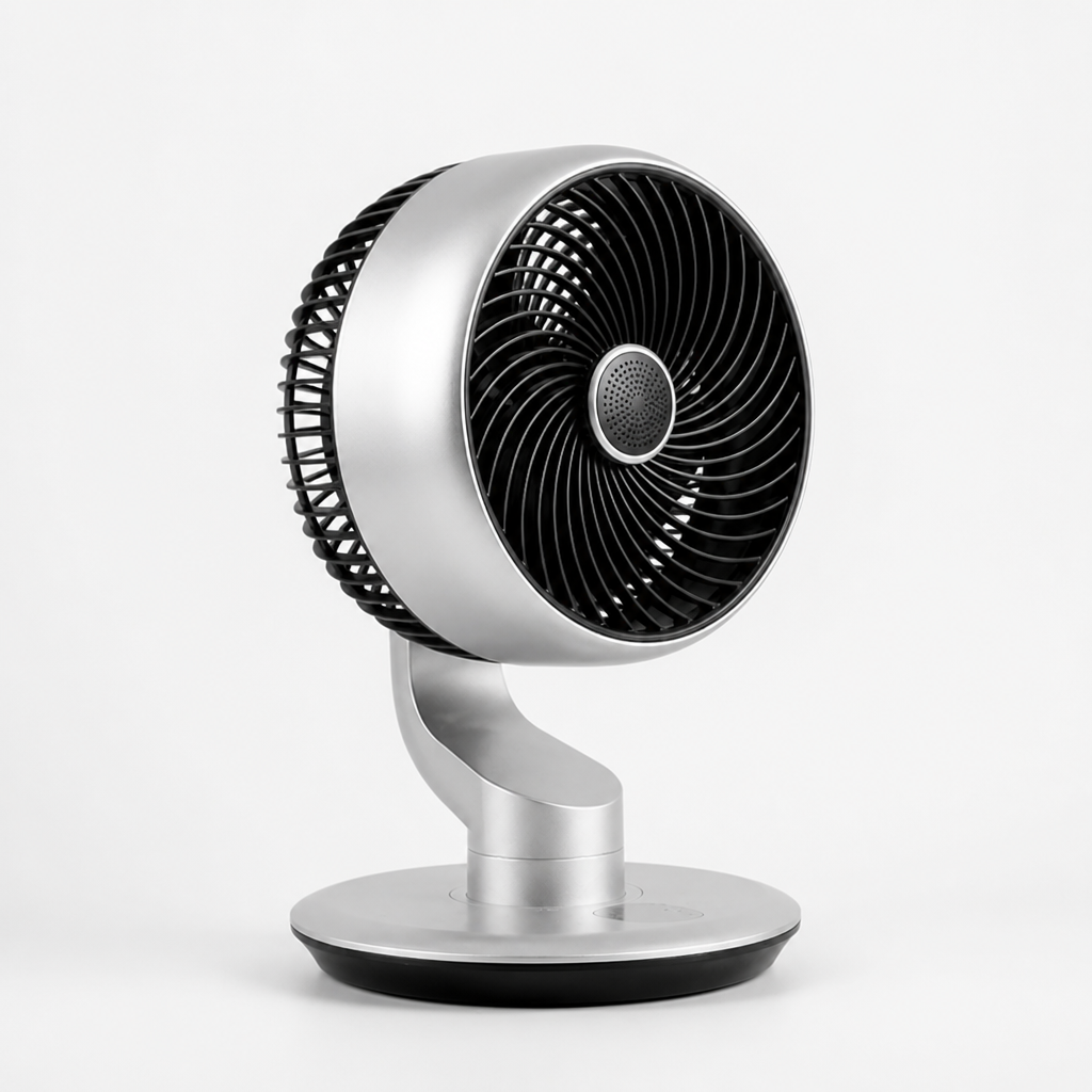 Cordless Rechargeable Suction-Cup Desk Fan
