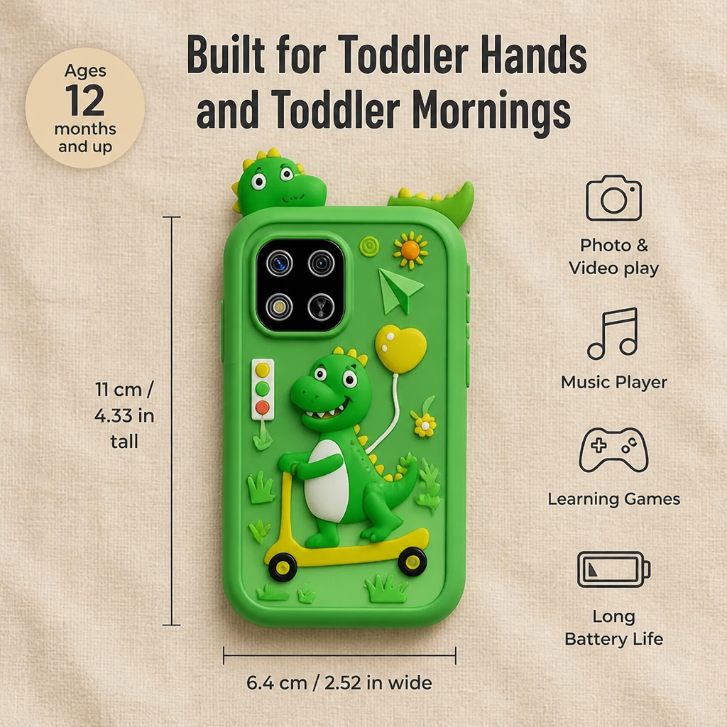 LuminaPlay™ — Give Your Toddler a Phone He'll Call His Very Own