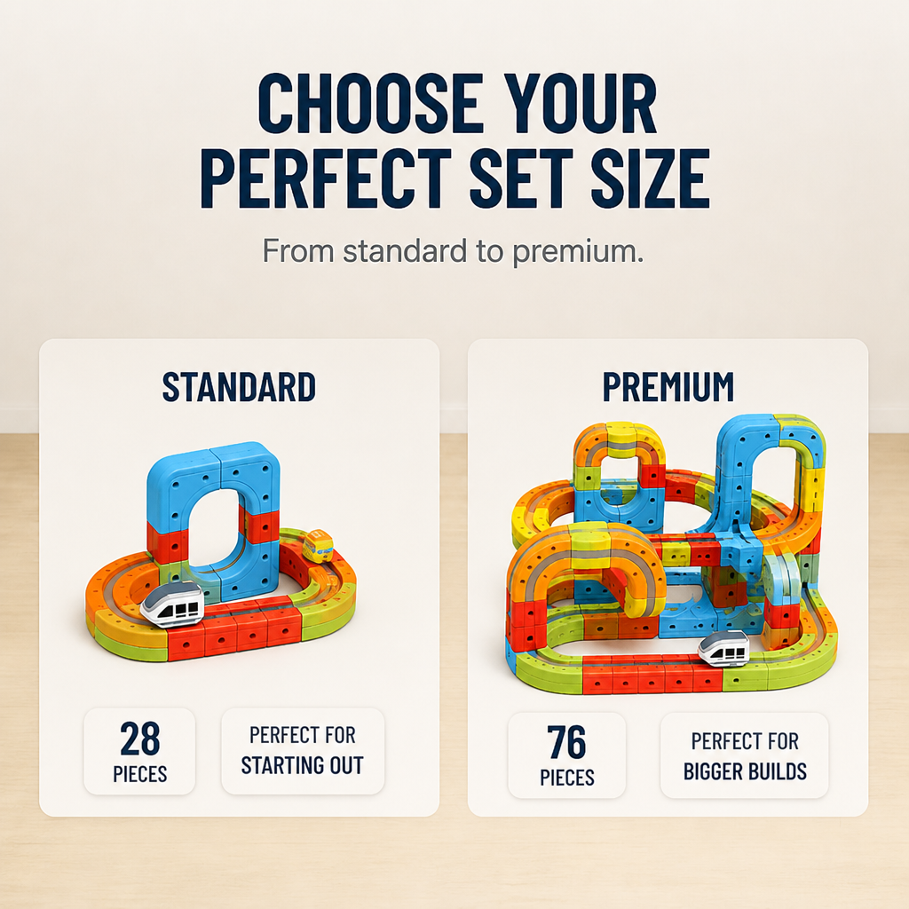 Brillitrax™ Magnetic Train — Unlock Endless Creativity and Confidence in Every Playtime Journey