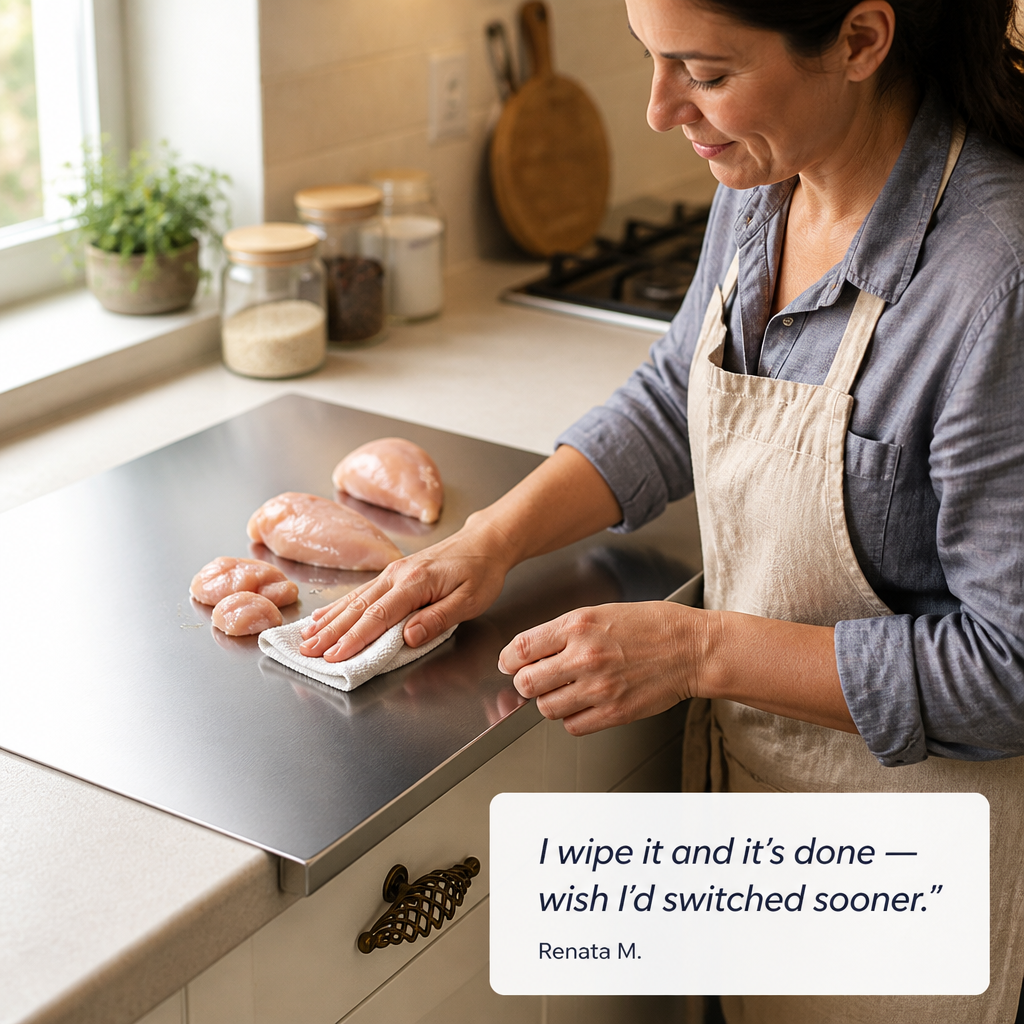 TitaniumPure™ — Cook Fearlessly with a Spotless, Odor-Free Kitchen Powerhouse
