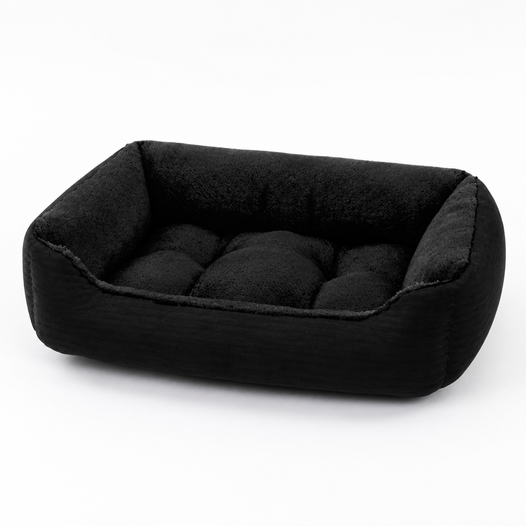 Plush Non-Slip Washable Dog Bed