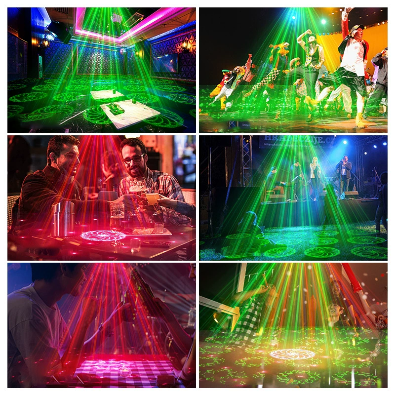 Remote-Controlled Laser Lighting for Parties with Music Sync