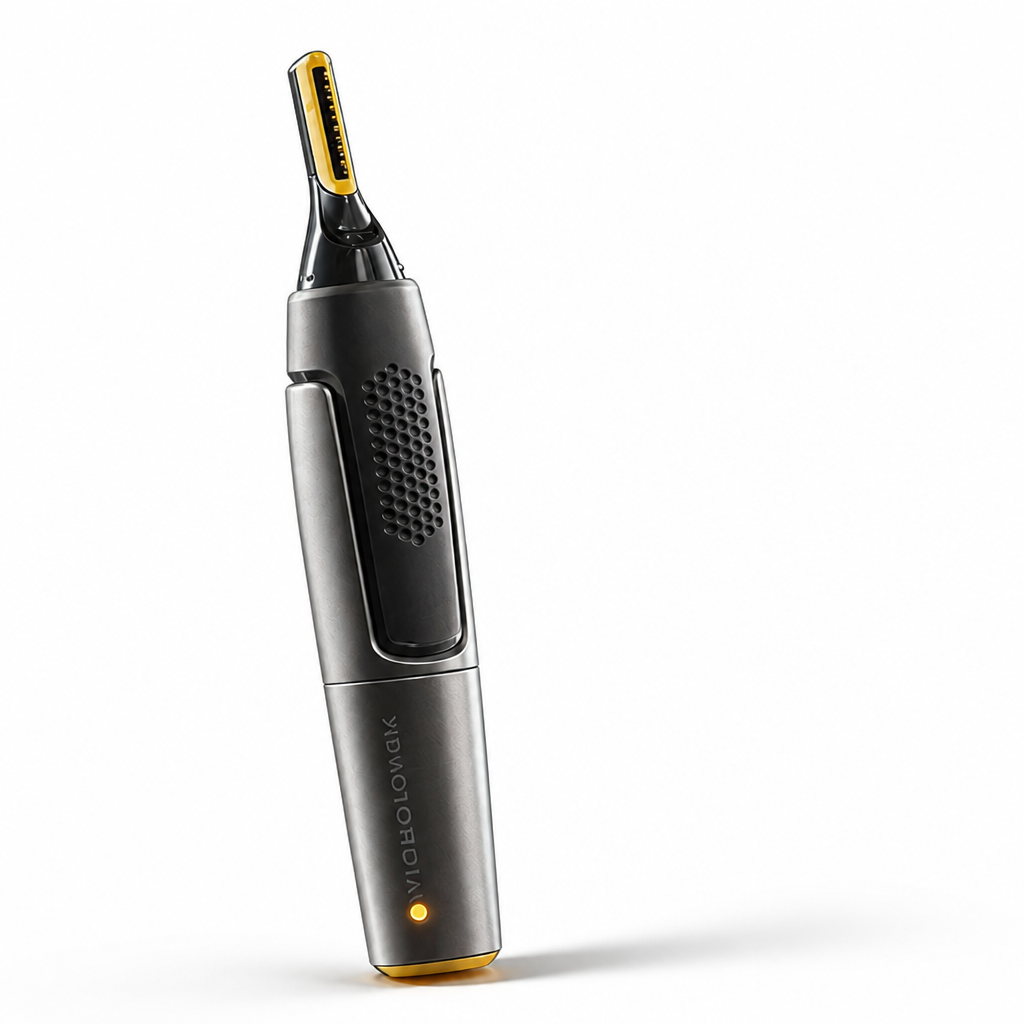 Titanium-Coated Blade LED Light Precision Trimmer
