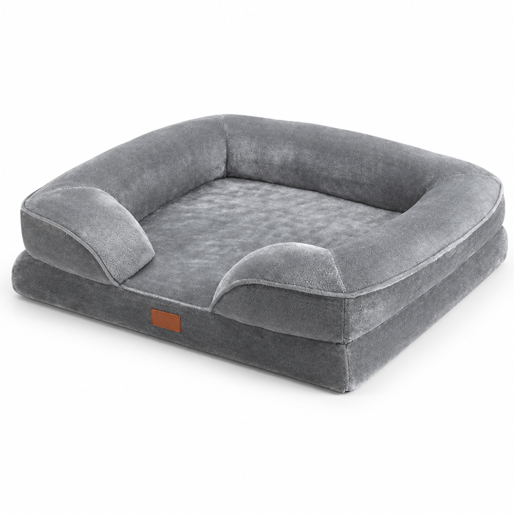 Orthopedic Plush Washable & Non-Slip Dog Bed