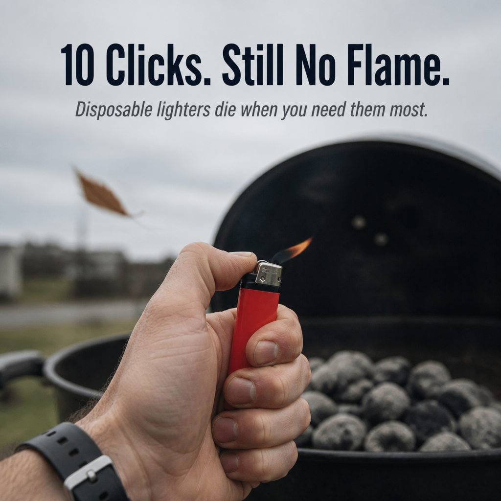 BlazeForce™ — Ignite Anything in All Conditions With a Single Steady Jet Flame