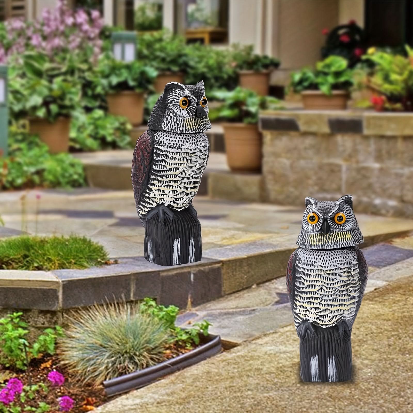 Garden Bird Protection Fake Owl Decoy