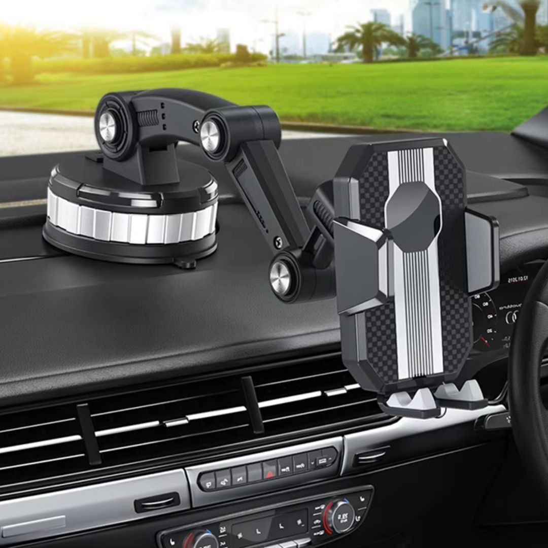 Phone Mount | Suction Cup Smartphone Holder with 360° Rotation | LuxGrip