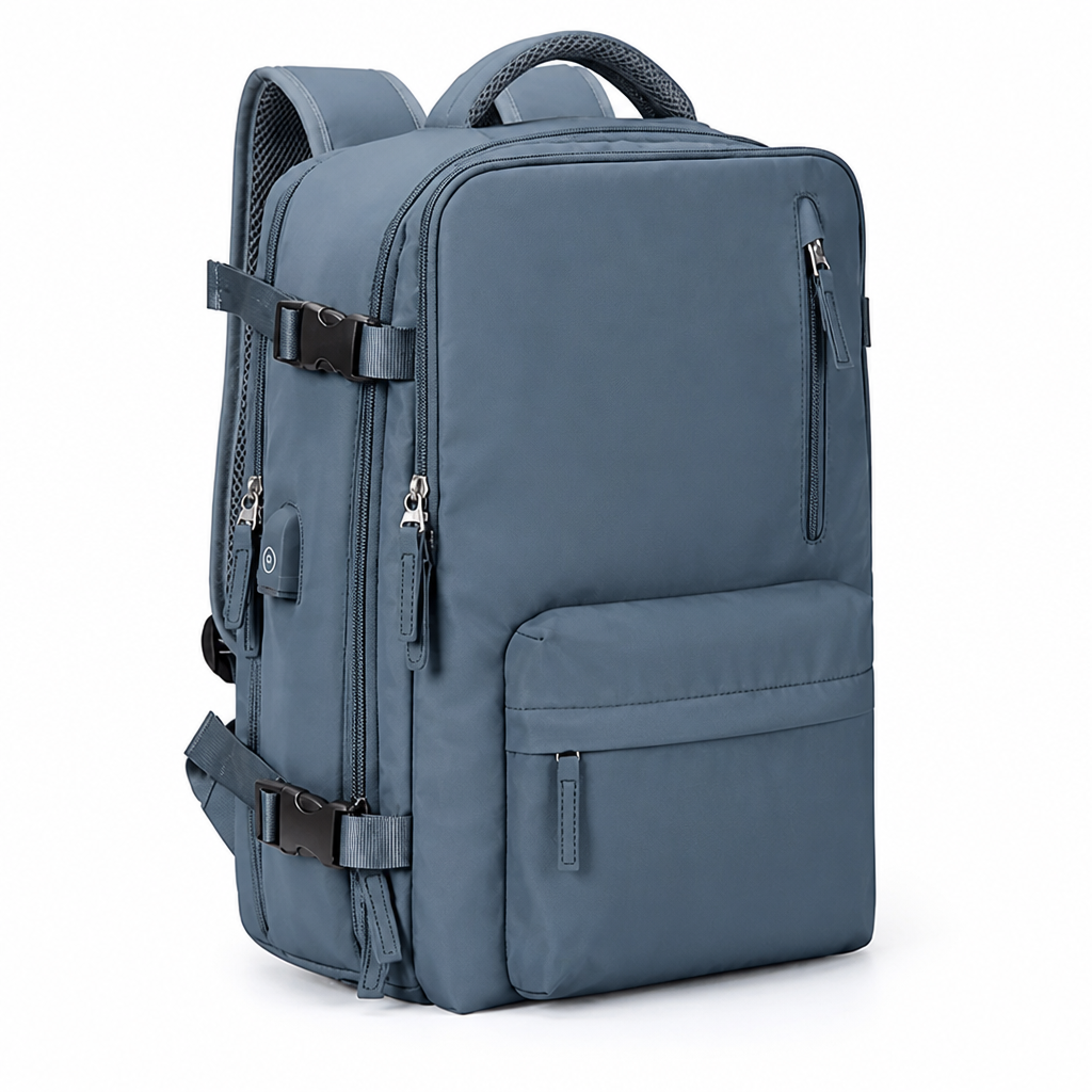 Anti-Theft Lockable Zippers & Hidden Pockets Adventure Backpack