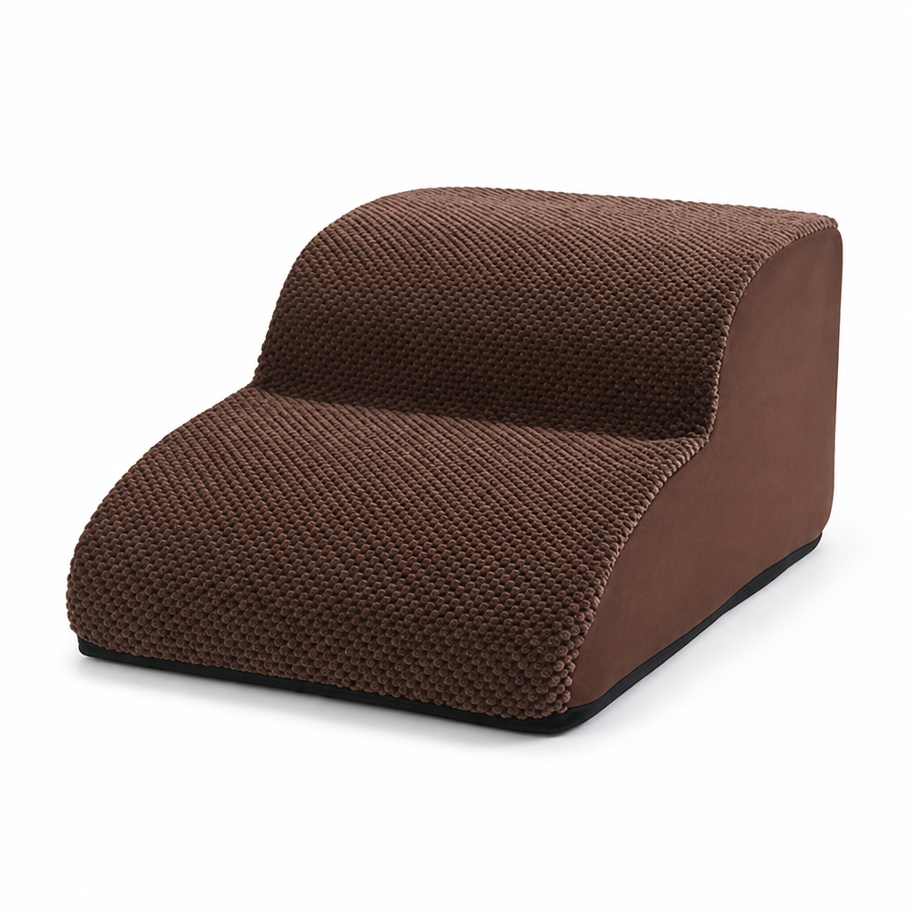 Non-Slip Cushioned Pet Stairs (Removable Washable Cover)