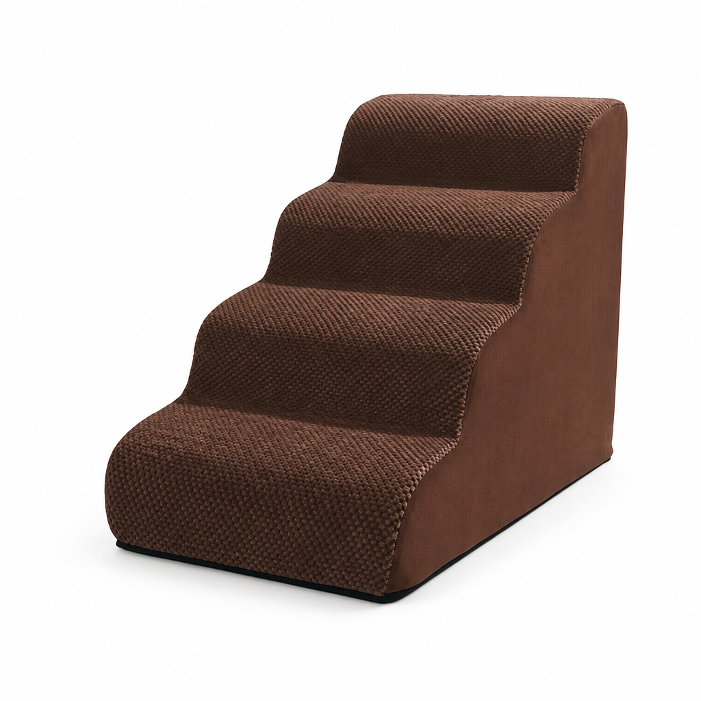 Non-Slip Cushioned Pet Stairs (Removable Washable Cover)