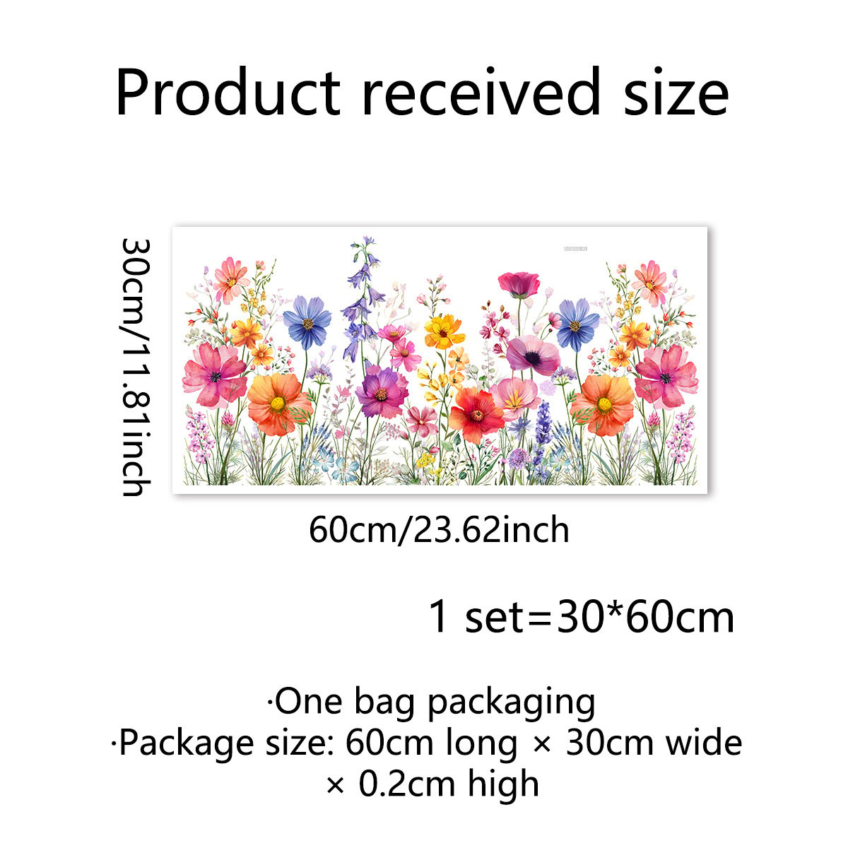 Floral and Butterfly Window Decals – Nature-Inspired Design
