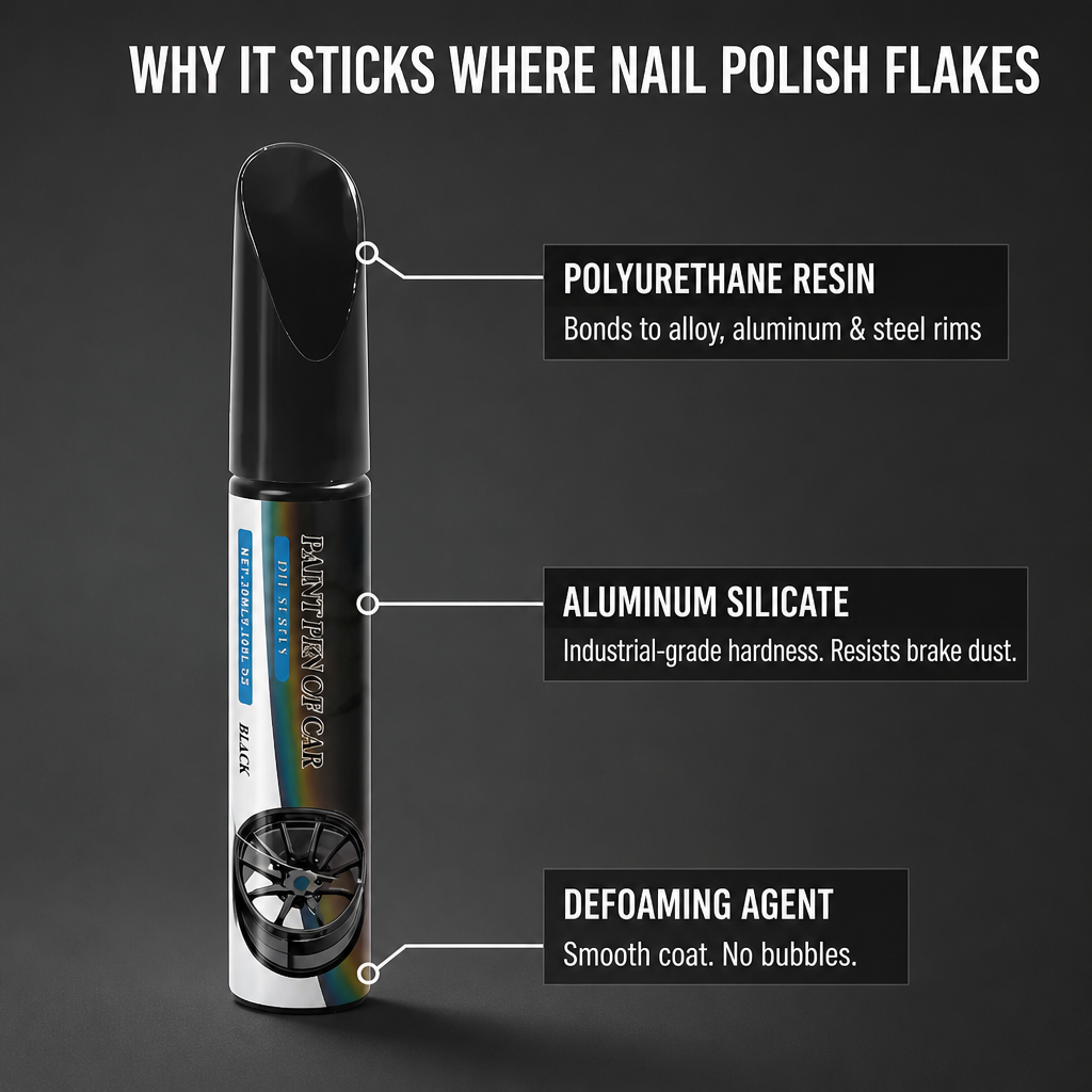 WheelFixer™ — Hide Curb Rash & Revive Factory Gloss-Black Rims in Minutes
