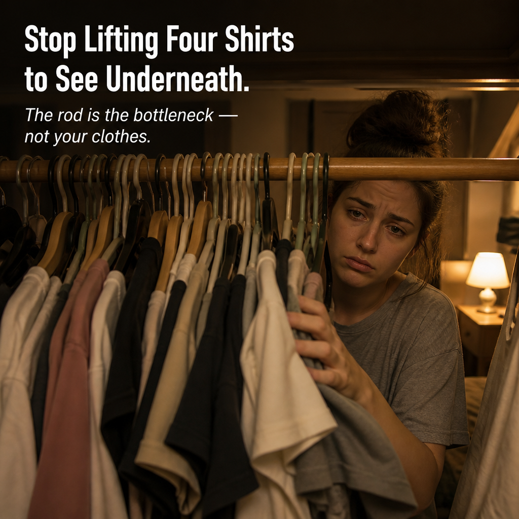 ClariHanger™ — Expand Your Closet Space Threefold Instantly Without Discarding Any Clothes