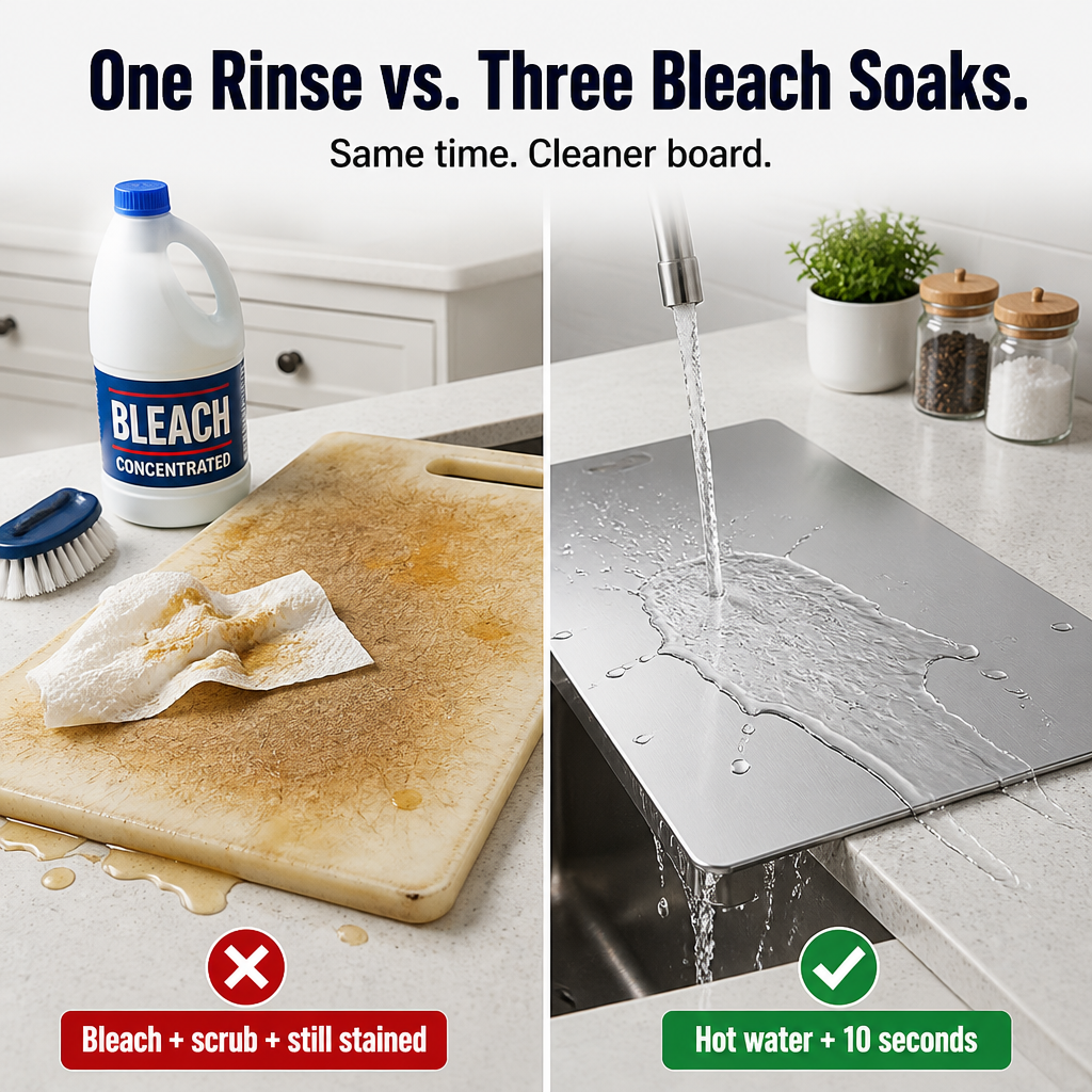 SteelPure™ — Swap Three Funky Boards for One That Rinses Away Odors