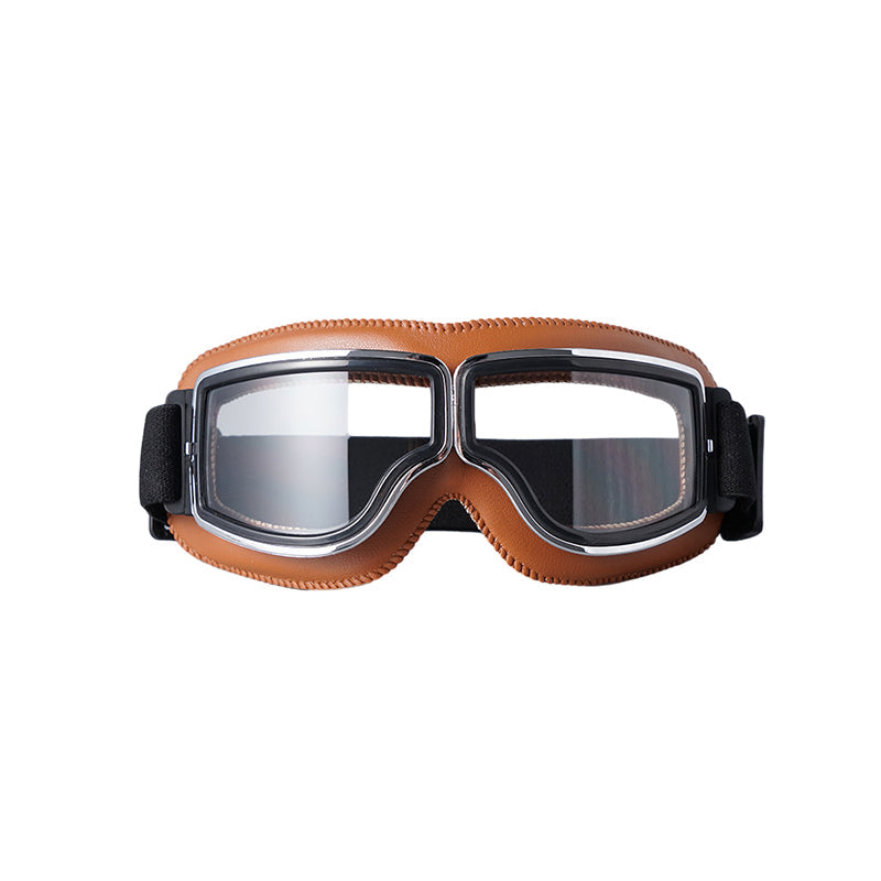 Adjustable Strap Vintage Style Motorcycle Goggles