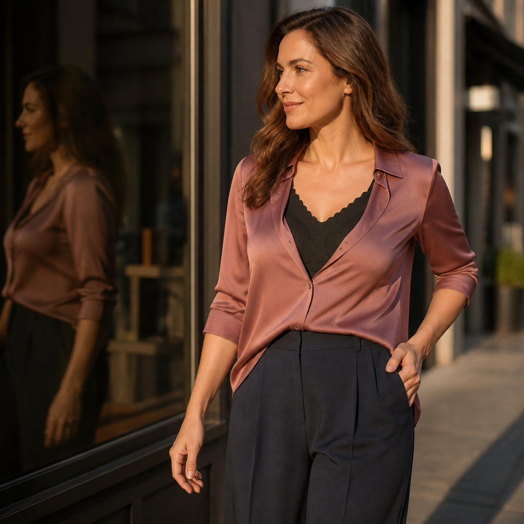 VeloFlex™ – Thermal Seamless Contouring Camisole Featuring Integrated Lace Bra