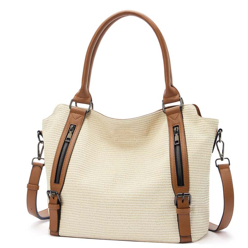 Adjustable Shoulder Strap PU Leather Crossbody Bag