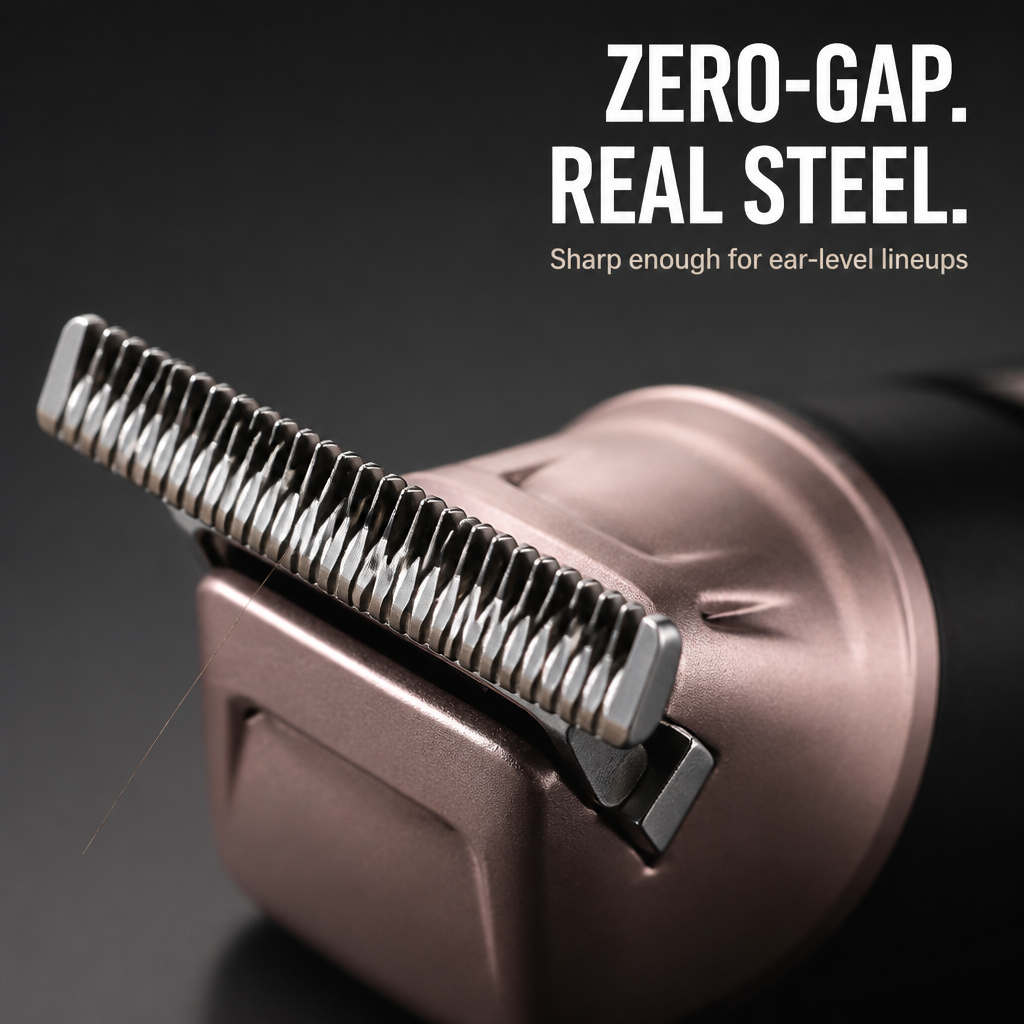 TitanEdge™ — Achieve Pro Fades at Home Without Mid-Cut Battery Failures